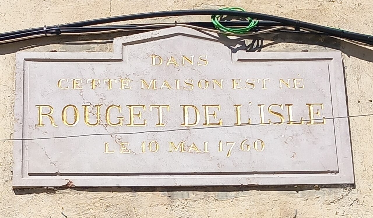 Monument commémoratif, dit statue de Rouget de Lisle